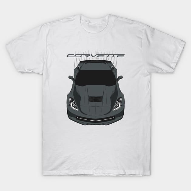 Corvette C7 - Grey T-Shirt by V8social